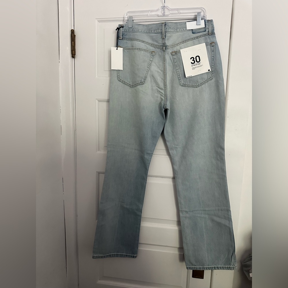RE/DONE 90s High-Rise Loose Jeans • Ranch Water • NWT Size 30 - Picture 8 of 8